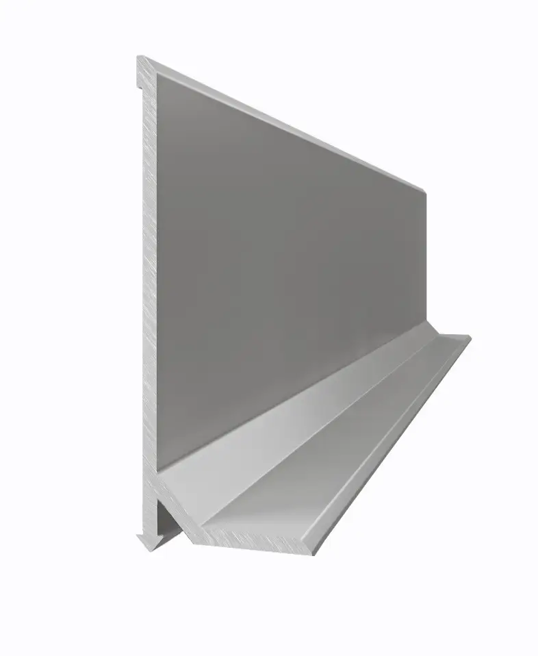 Плинтус алюминиевый накладной Strila SVP-38 38 мм 2600 мм без покрытия (26901457)