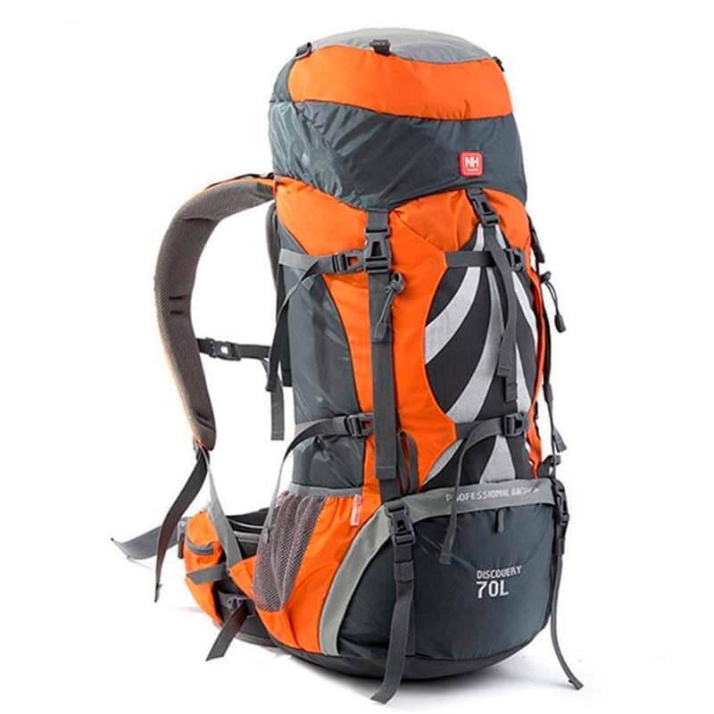 Туристичний рюкзак Naturehike NH70B070-B 70+5 л Помаранчевий (6927595709016)