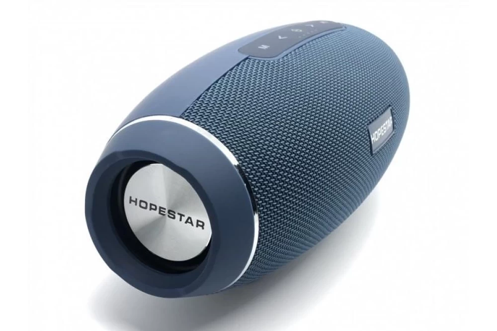 Колонка беспроводная портативная HOPESTAR H20 Bluetooth Blue (373786) - фото 4