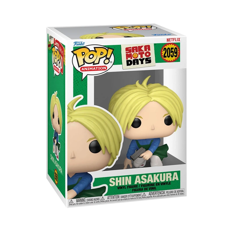 Ігрова фігурка FUNKO POP серії Дні Сакамото ШІН АСАКУРА