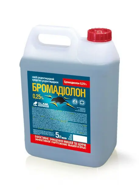 Бромадіолон O.L.KAR 0,25% 5 л (3148)
