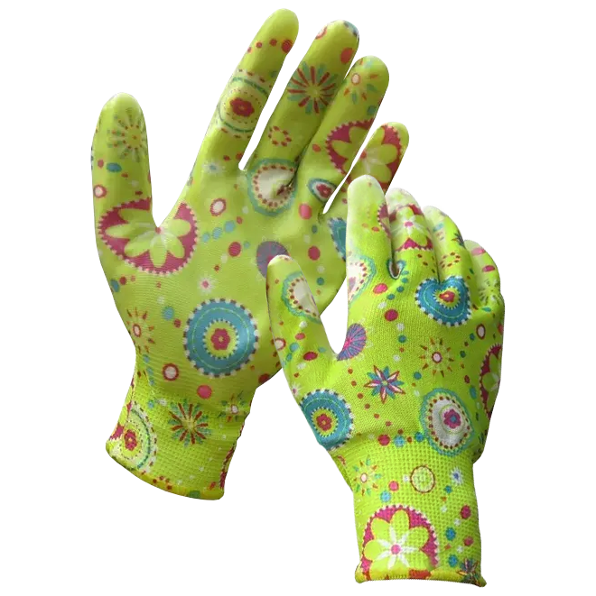 Перчатки рабочие садовые Цветы (3037) Перчатки рабочие садовые Цветы (3037)