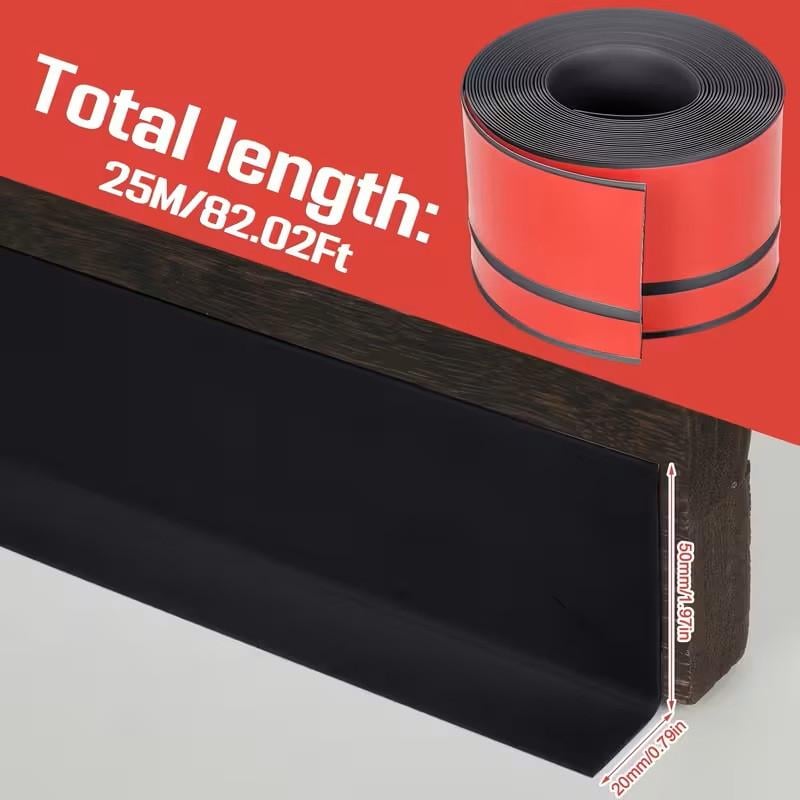 Плинтус самоклеящийся 70 мм 1 м (2773611138) - фото 3 Плинтус самоклеящийся 70 мм 1 м (2773611138) - фото 3