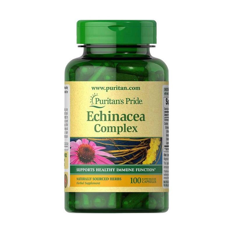 Эхинацея Puritan's Pride Echinacea Complex 100 капс. (11805-01)