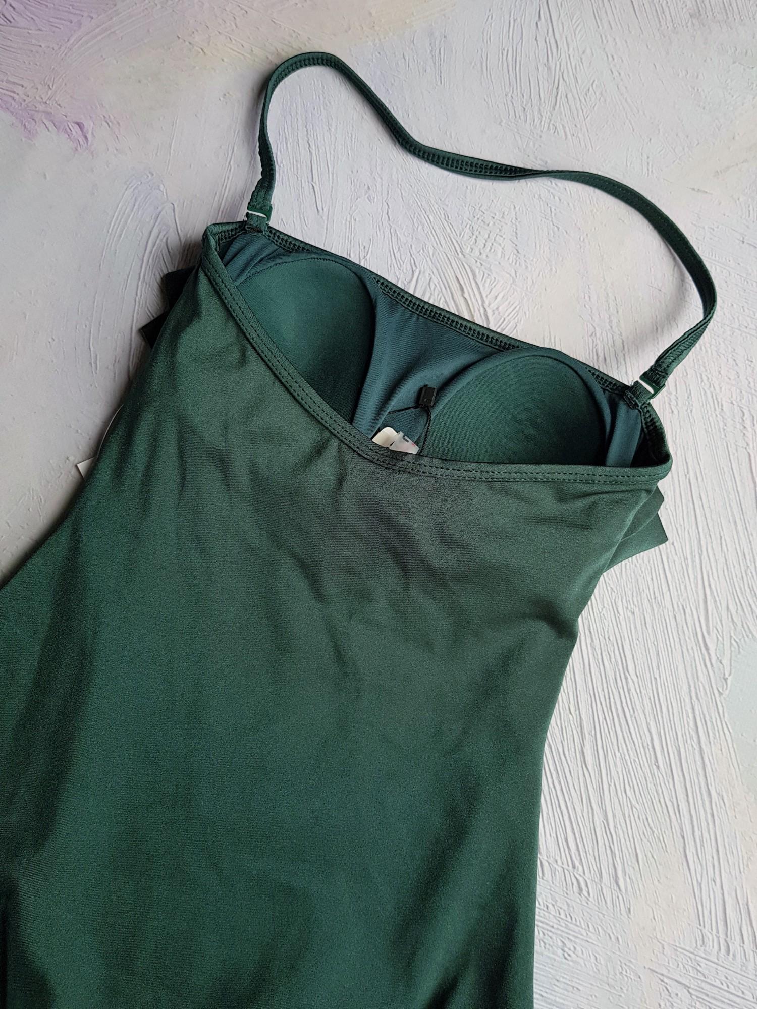 Сдельный купальник Кoton 9465 с рюшей S р. 42 Зеленый - фото 2 Сдельный купальник Кoton 9465 с рюшей S р. 42 Зеленый - фото 2