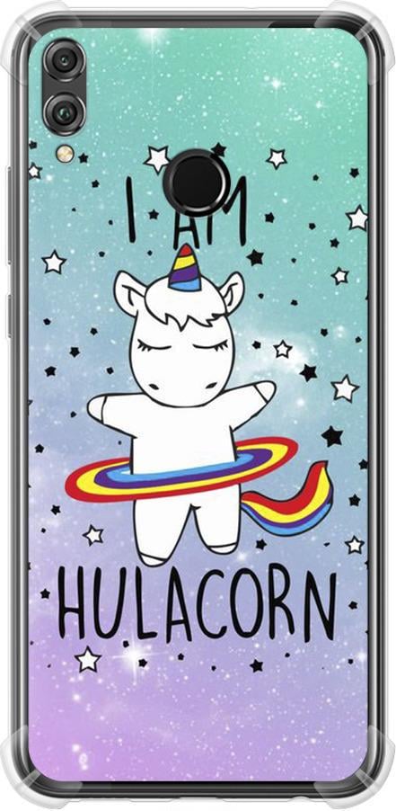 Чехол на Huawei Honor 8X I'm hulacorn (3976sp-1596-42517)