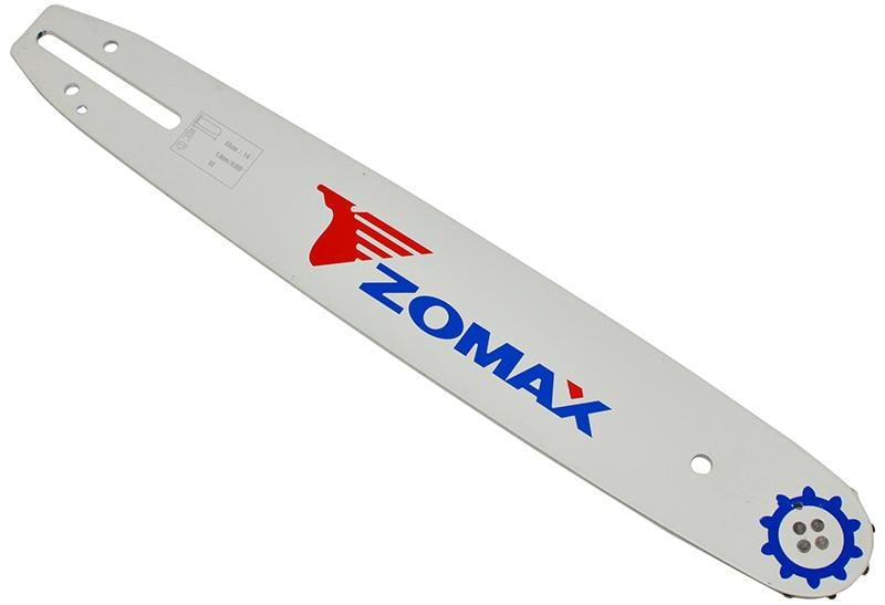 Шина ZOMAX для цепи 52 звена 14" 3/8 паз 1,3