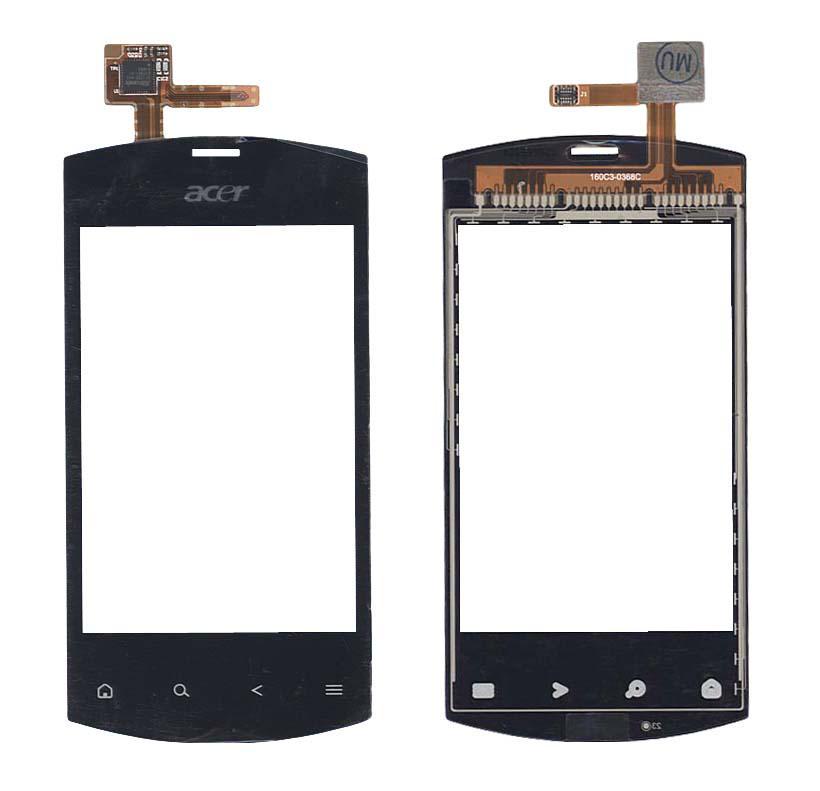 Тачскрин для смартфона Acer Liquid mini E310 Черный