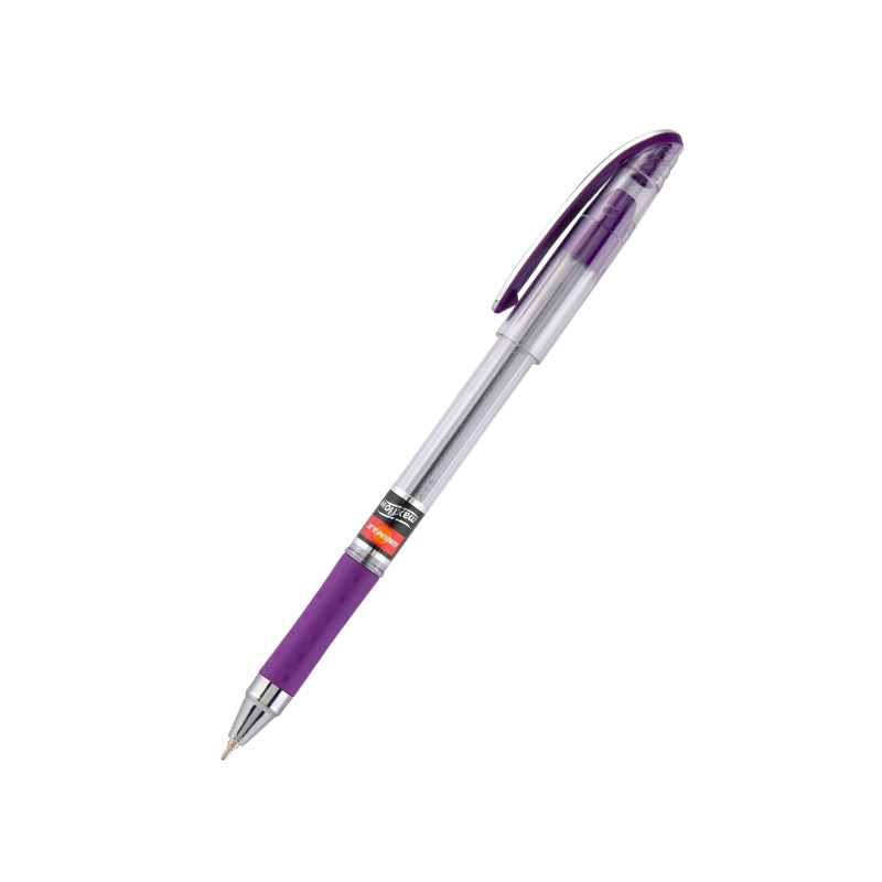 Набір ручок кулькових Maxflow 12 шт. Фіолетовий (UX-117-11 8907430007499)
