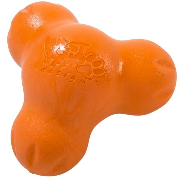 Игрушка для собак West Paw Tux Treat Toy 10 см Оранжевый (ZG040TNG)