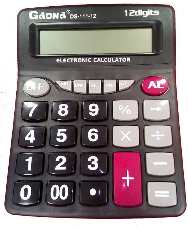 Калькулятор Gaona DS-111-12 (CALC-006)