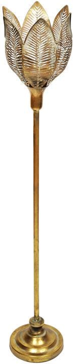 Свічник Aivars Квітка на високій ніжці металевий 21х18,5х104 см