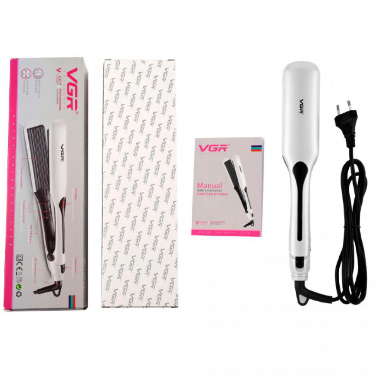 Плойка гофре VGR з РК-дисплеєм 45 Вт (5042)