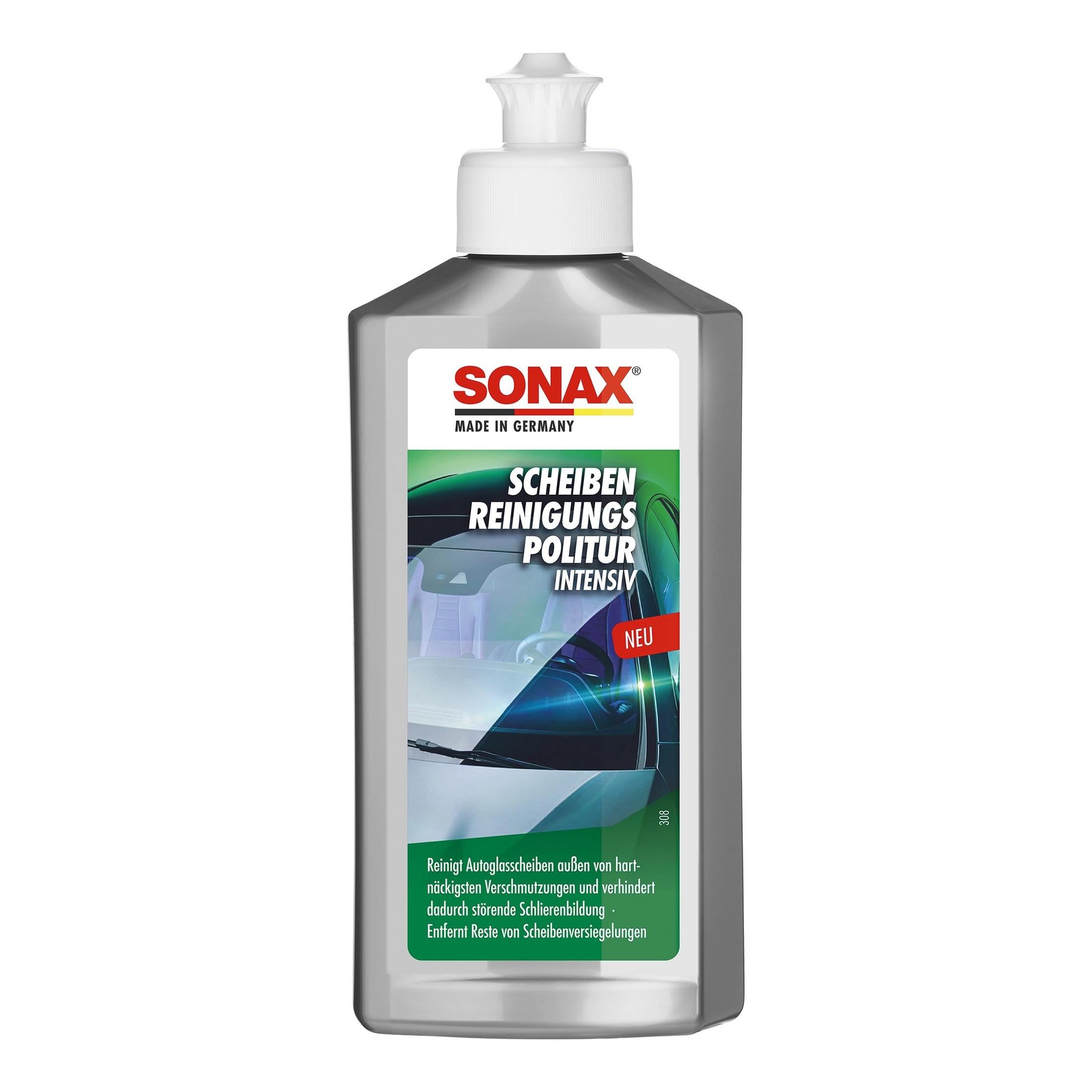 Полироль-очиститель стекла интенсивный SONAX 250 мл Полироль-очиститель стекла интенсивный SONAX 250 мл