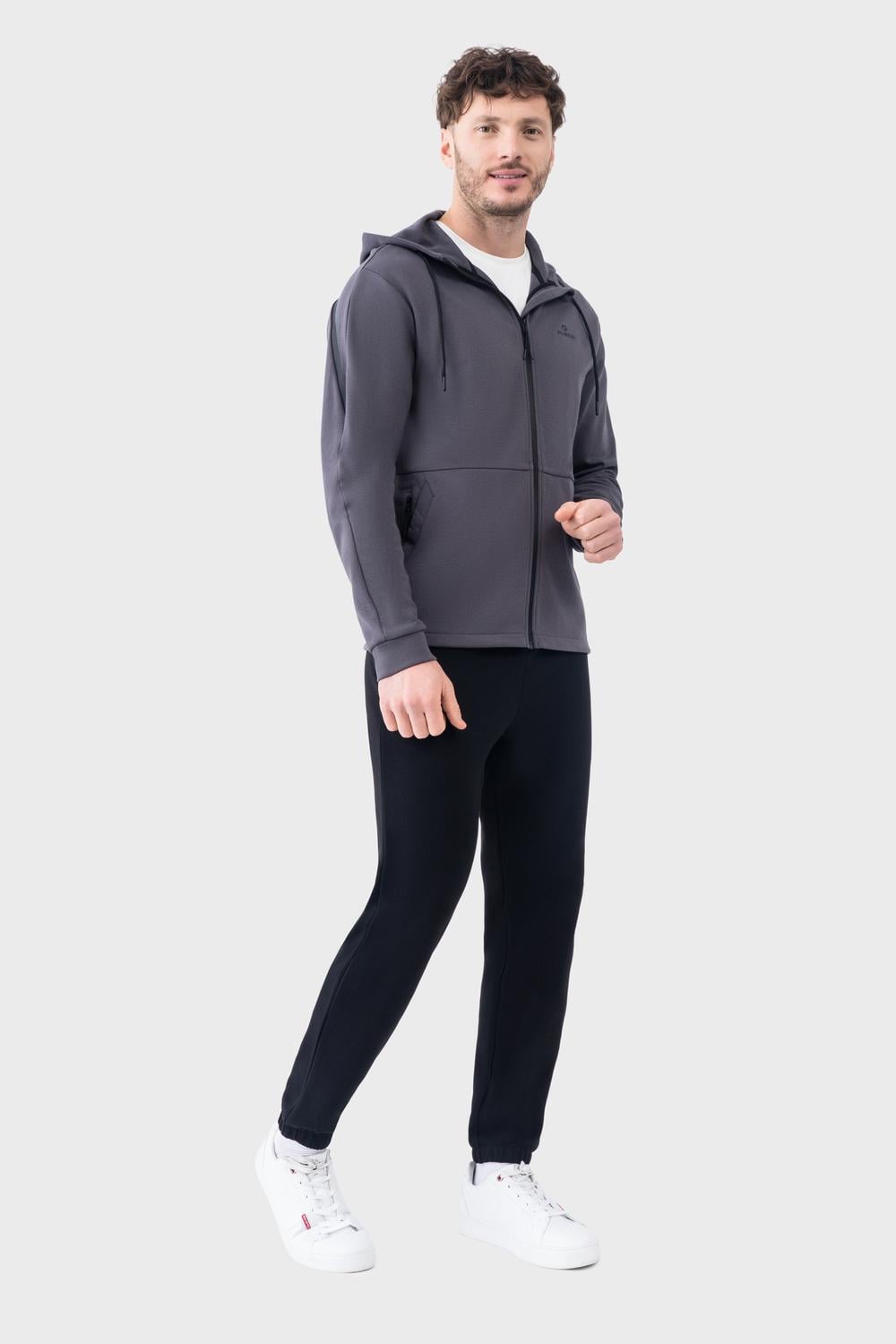 Спортивный костюм мужской Avecs Double Face трикотажный 3XL Серый (50600/17-3XL)