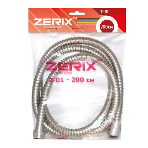 Шланг для душа Zerix Chr.Z-01 200 см (ZX0200)