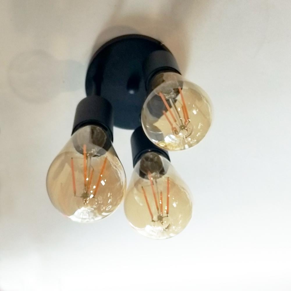 Стельовий світильник в стилі лофт TR-3 Чорний - фото 9 Стельовий світильник в стилі лофт TR-3 Чорний - фото 9