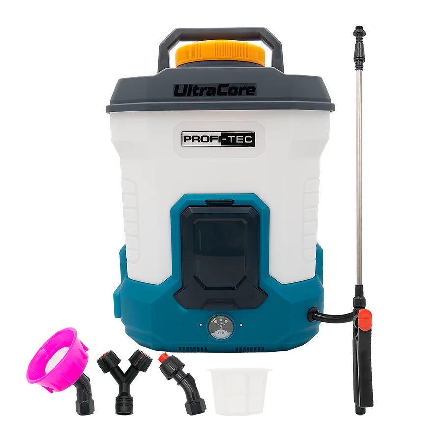 Обприскувач акумуляторний PROFI-TEC PS-10L/20V без акумулятора та зарядного пристрою (008348) Обприскувач акумуляторний PROFI-TEC PS-10L/20V без акумулятора та зарядного пристрою (008348)