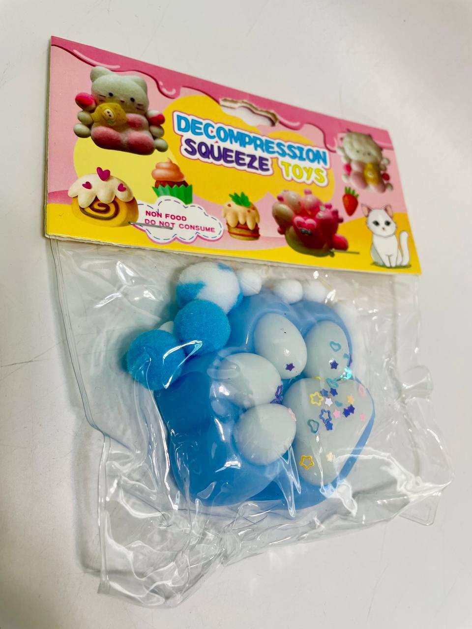 Игра антистресс Лапка сквиш шарики