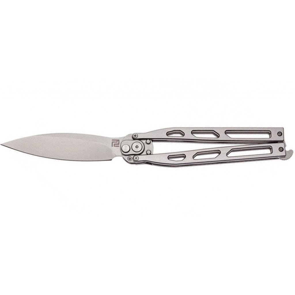 Ніж Artisan Kinetic Balisong D2 Steel Silver (1823PL-ST)