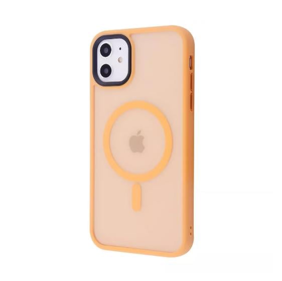 Чехол-накладка для телефона WAVE Matte Insane Case with Magnetic Ring - iPhone 11 orange (451100024)