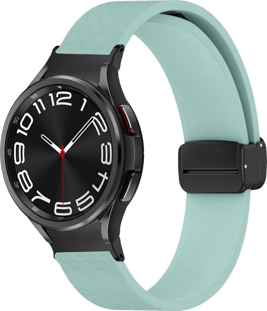 Ремешок Oncord для Galaxy Watch 6 Classic 43 мм Turquoise (35153-32)