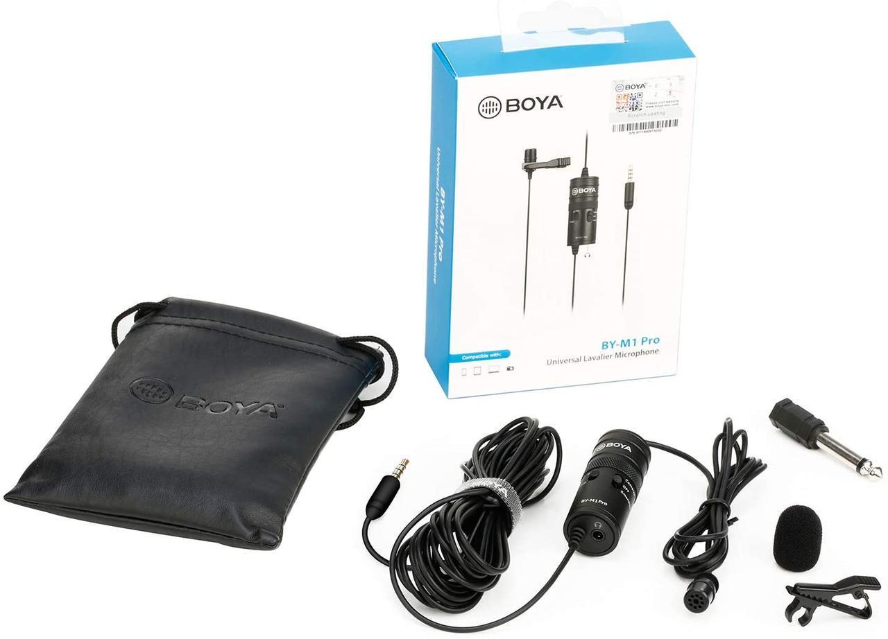 Петличный микрофон Boya BYM1 PRO