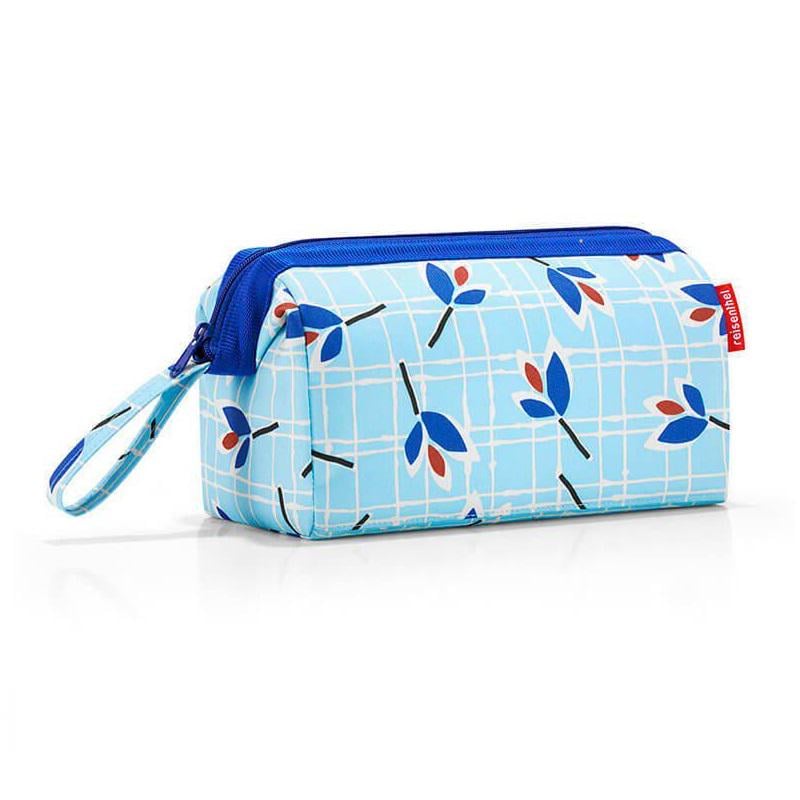 Косметичка Reisenthel Travelcosmetic Leaves Blue (WC 4064)