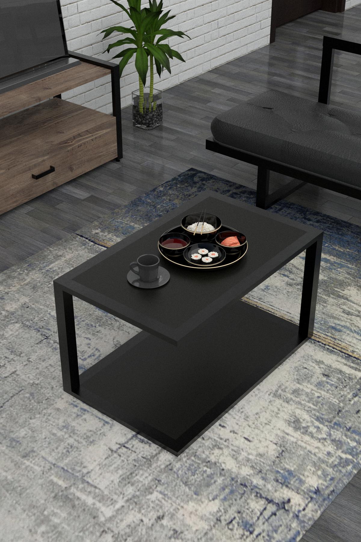 Журнальный столик EcoLoft Balance DSP-1110 в стиле черный лофт (27398228) Журнальный столик EcoLoft Balance DSP-1110 в стиле черный лофт (27398228)