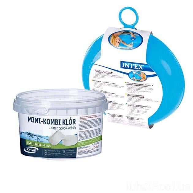 Поплавок и таблетки Аква Старт 2в1 мини хлор 21/05 химия для бассейнов до 305 л 520 шт. - фото 2 Поплавок и таблетки Аква Старт 2в1 мини хлор 21/05 химия для бассейнов до 305 л 520 шт. - фото 2