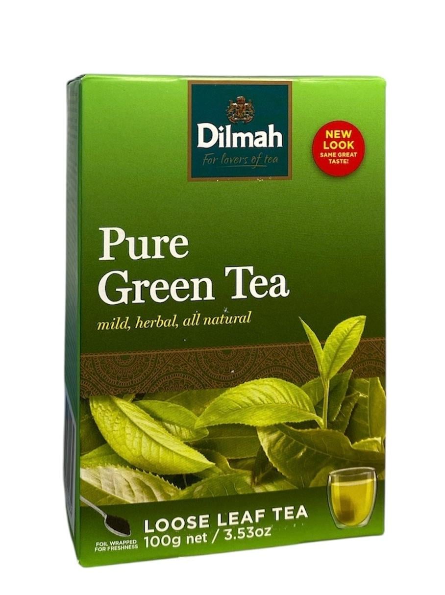 Чай Dilmah Pure зеленый байховый листовой 100 г (60522)