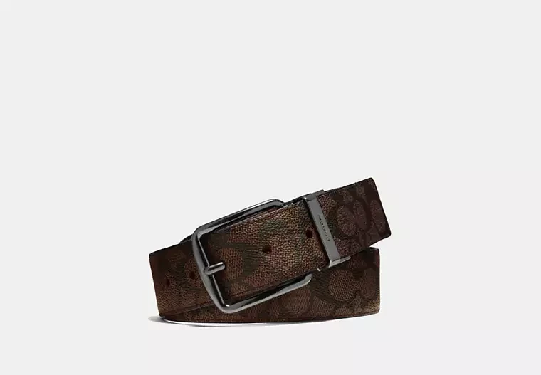 Ремень Coach Mahogany 38 мм Brown (C02)