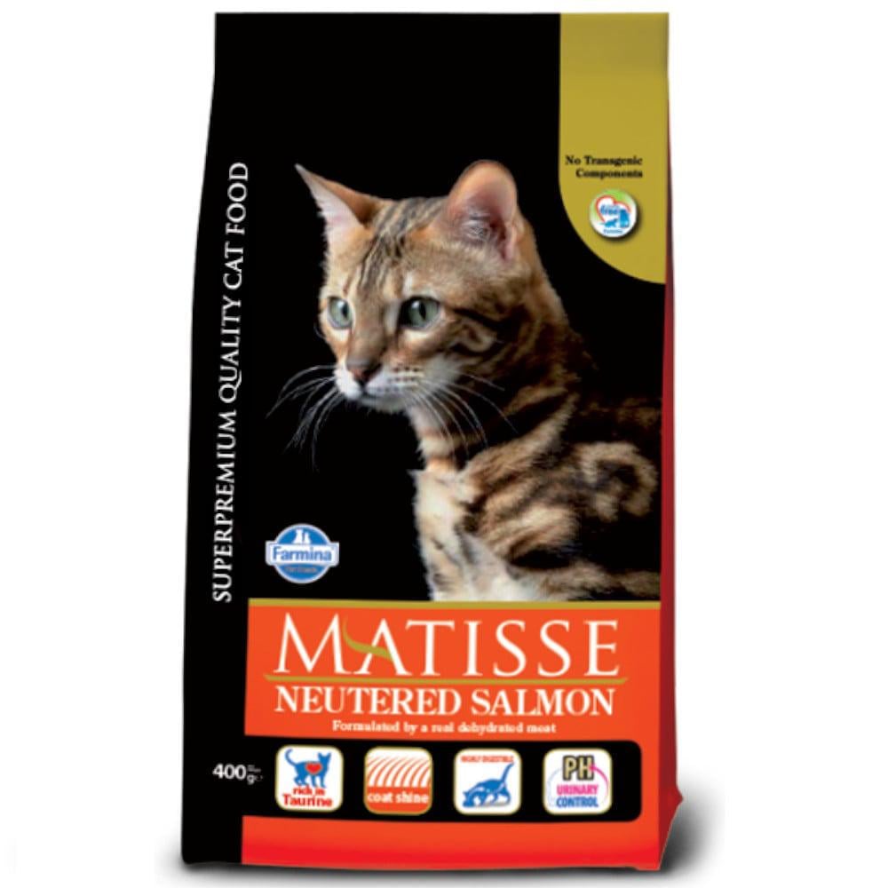 Корм для котів сухий Farmina Matisse Neutered Salmon 400 г