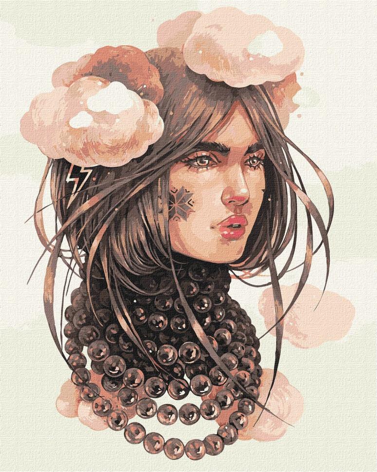 Картина по номерам Идейка Облачные мысли 40x50 см (KHO4995)