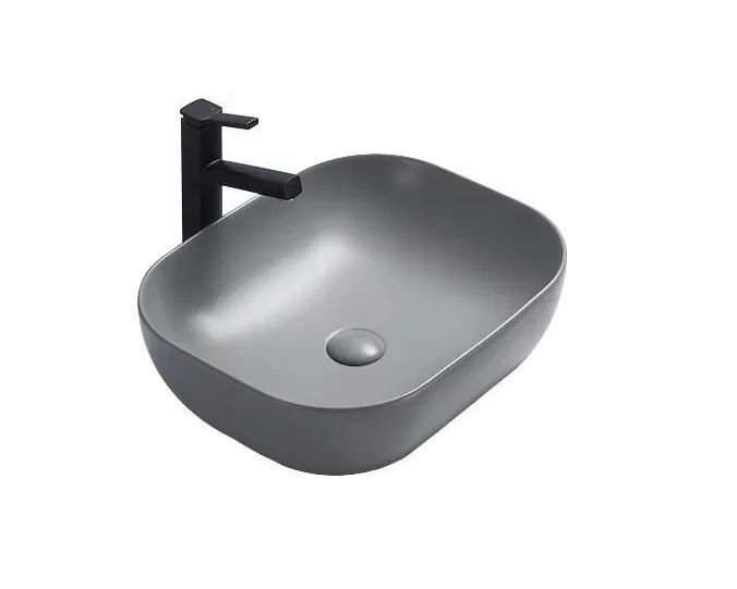 Умывальник Mexen Rita 45x32 см Gray Jasna Mat (21084561)