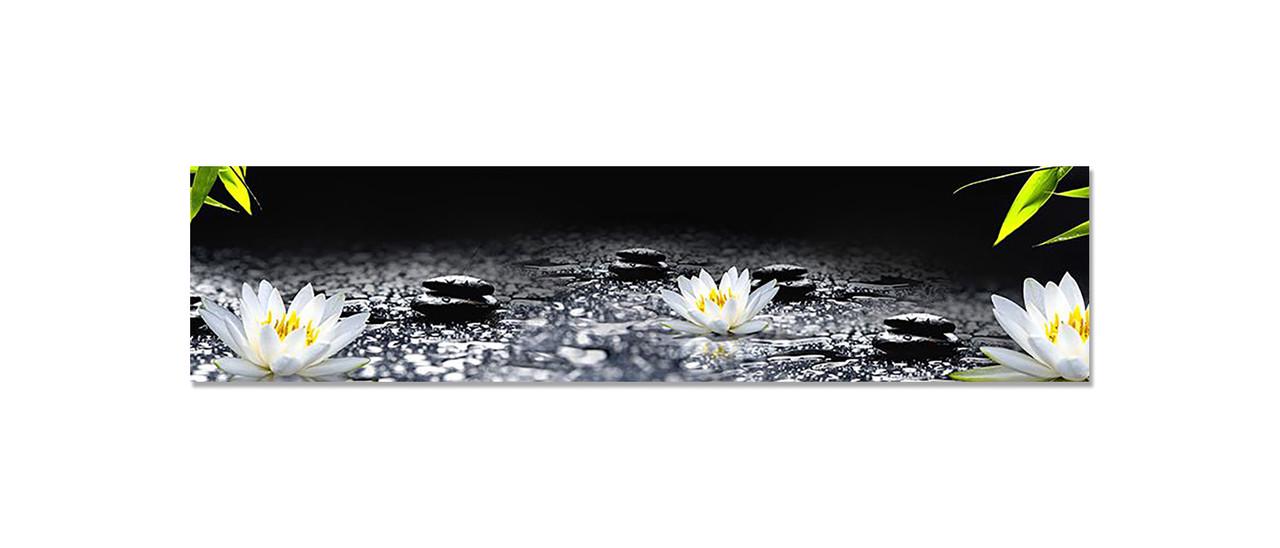 Наклейка виниловая на кухню Zatarga Лотосы и Роса 600х2500 мм (1274515376) Наклейка виниловая на кухню Zatarga Лотосы и Роса 600х2500 мм (1274515376)