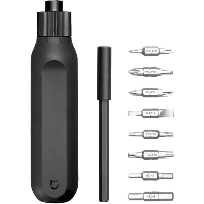 Отвертка MiJia Ratchet screwdriver 16в1 20 Нм Black (BHR4779GL)