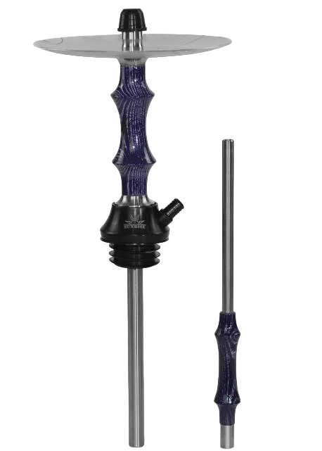 Шахта для кальянов Sunrise Hookah Classic Wood mini и блюдце Фиолетовый (6865240)