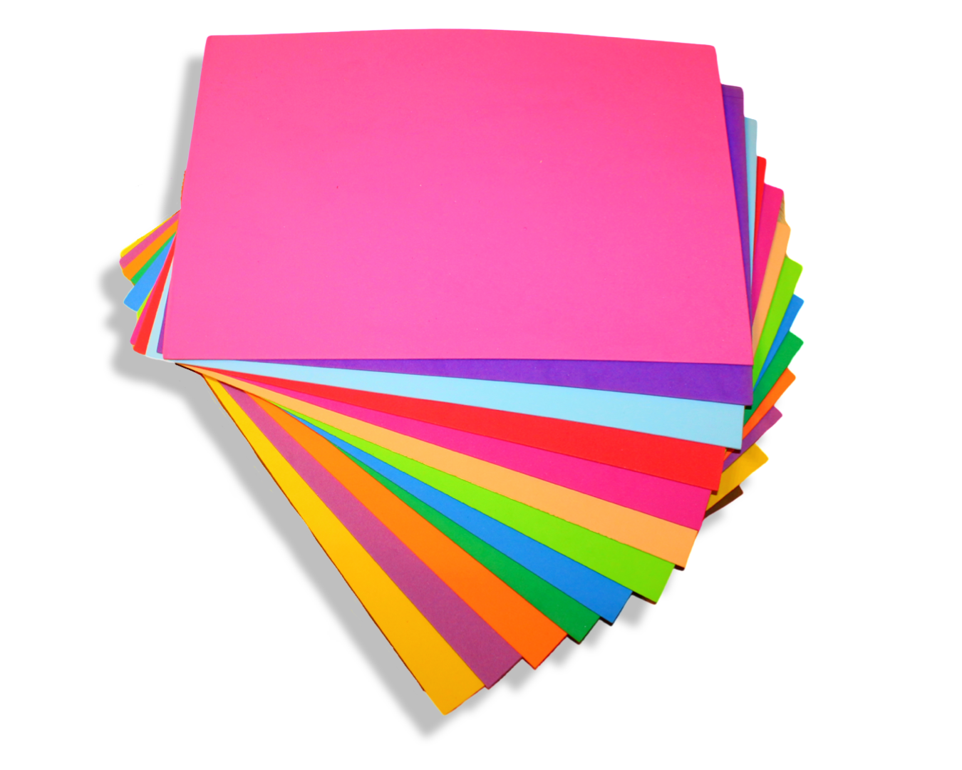 Набор фоамиран матовый 2 мм 20х30 см 12 шт.