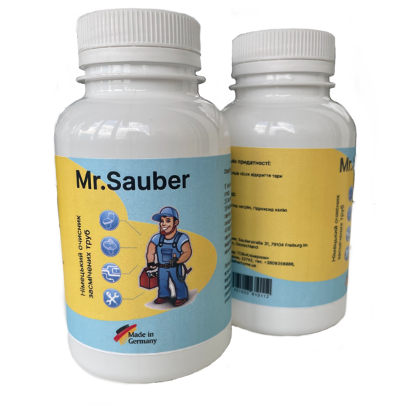 Очисник для мийки та зливу MR.SAUBER 110 г (X-316) - фото 2