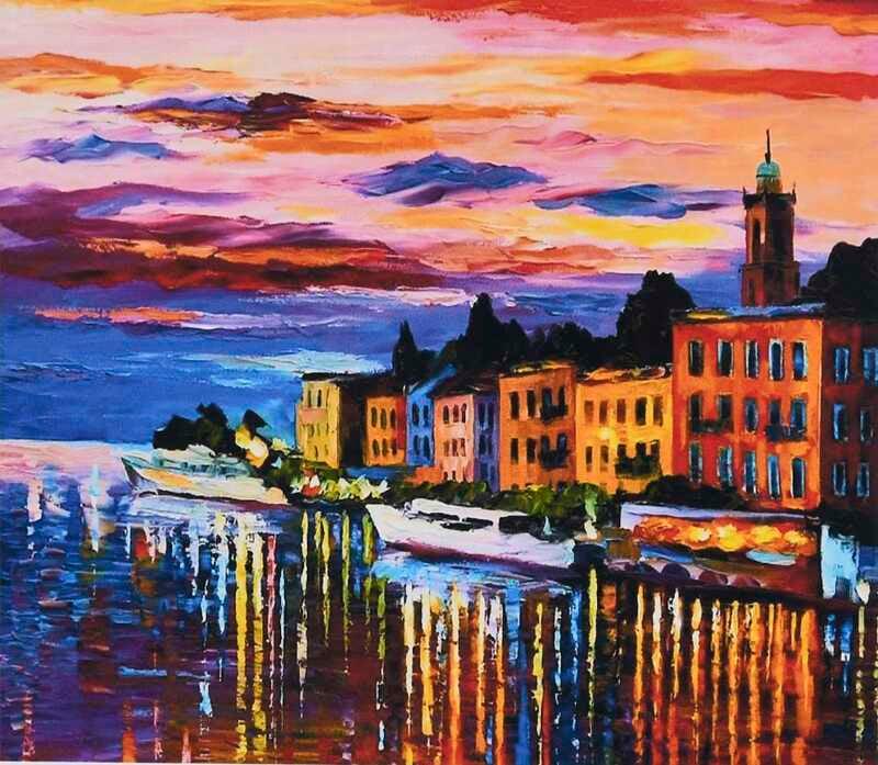 Картина за номерами TK Group 30260 30 Вечірня набережна 30х40 см (110494)