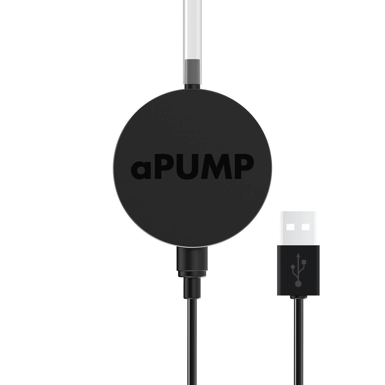 Компресор для акваріумів AquaLighter aPUMP USB тихий до 100 л (7910)
