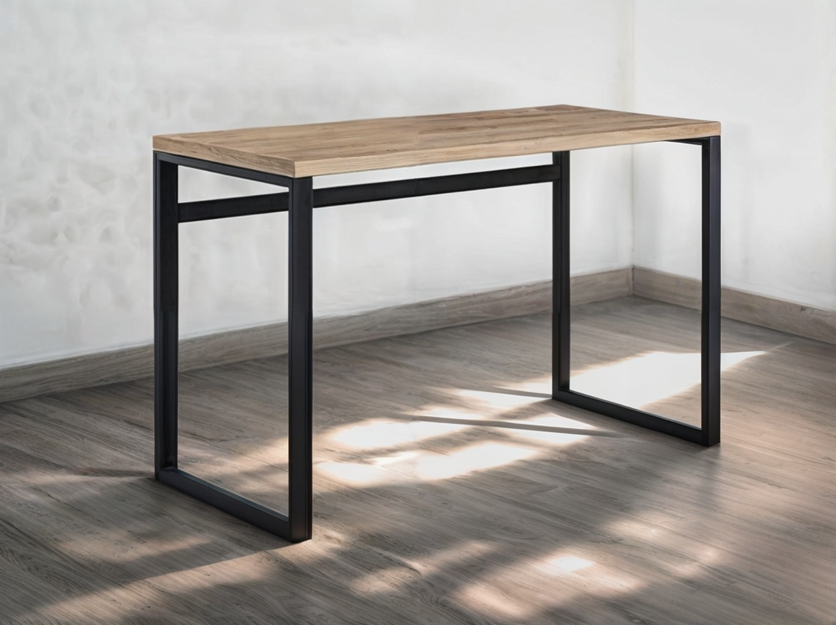 Стіл комп'ютерний Tobi Sho MX-0001 прямий з металевими ніжками 1200х755х600 мм Дуб сонома