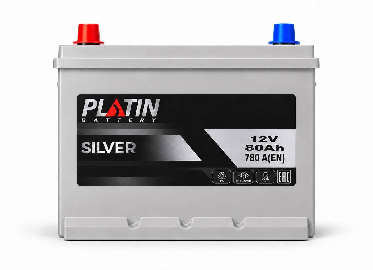 Аккумулятор автомобильный Platin Silver Asia 80 Ah 780A L+ 12V (3213327792) Аккумулятор автомобильный Platin Silver Asia 80 Ah 780A L+ 12V (3213327792)
