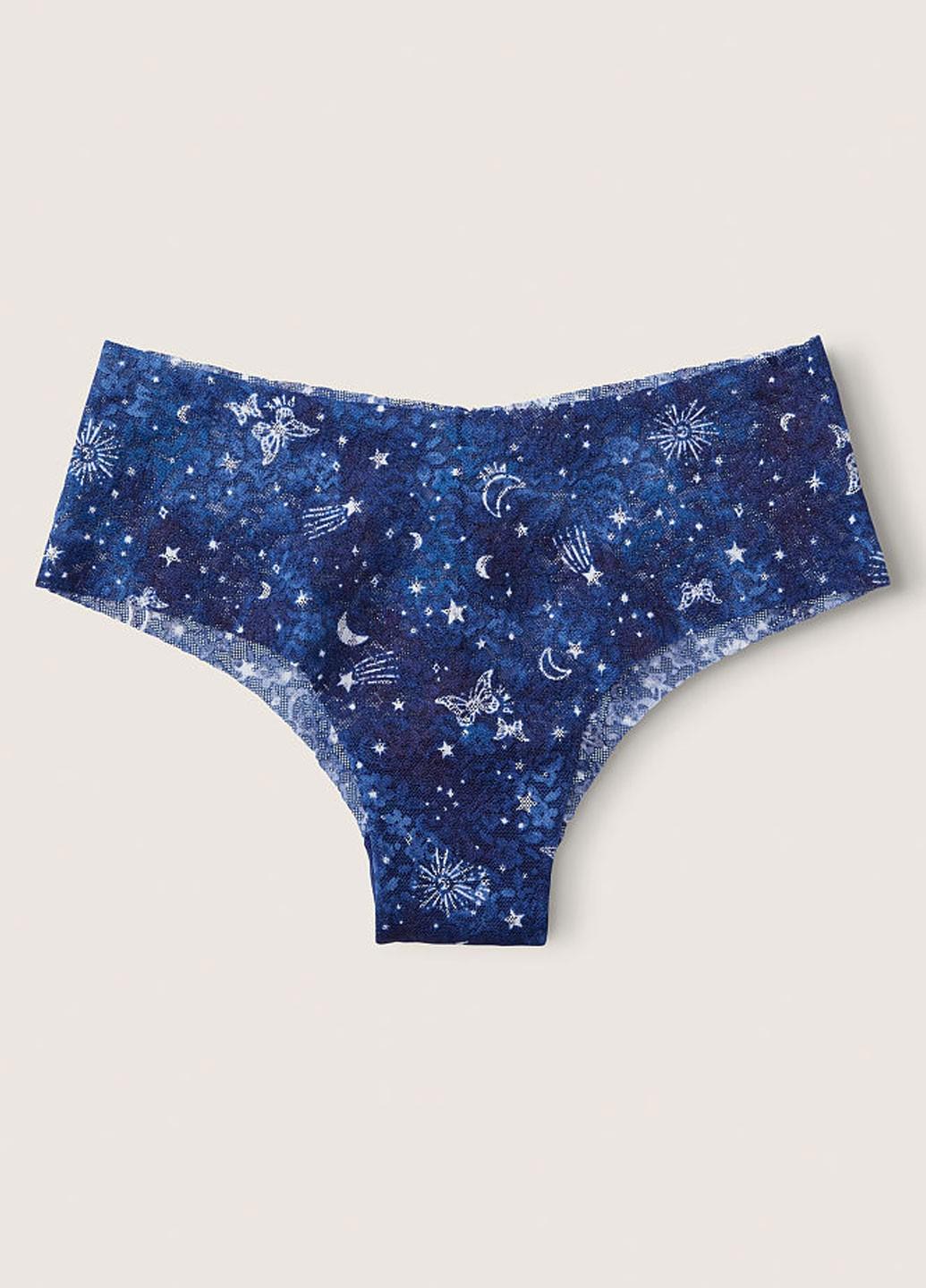 Женские трусы Victoria's Secret 1440000216316QCPS S Синий (56944493)
