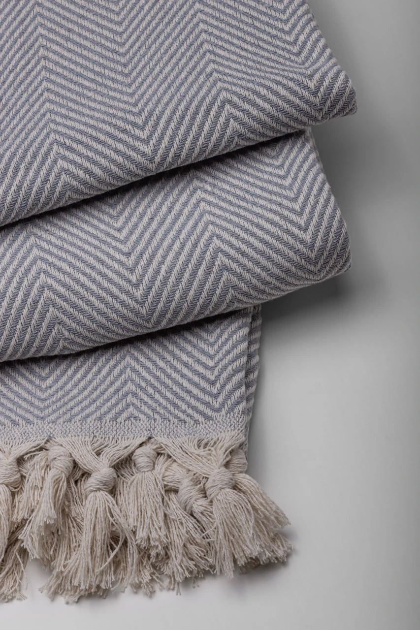 Плед HYGG Soft односпальний 170х210 см Сіро-блакитний (314395)