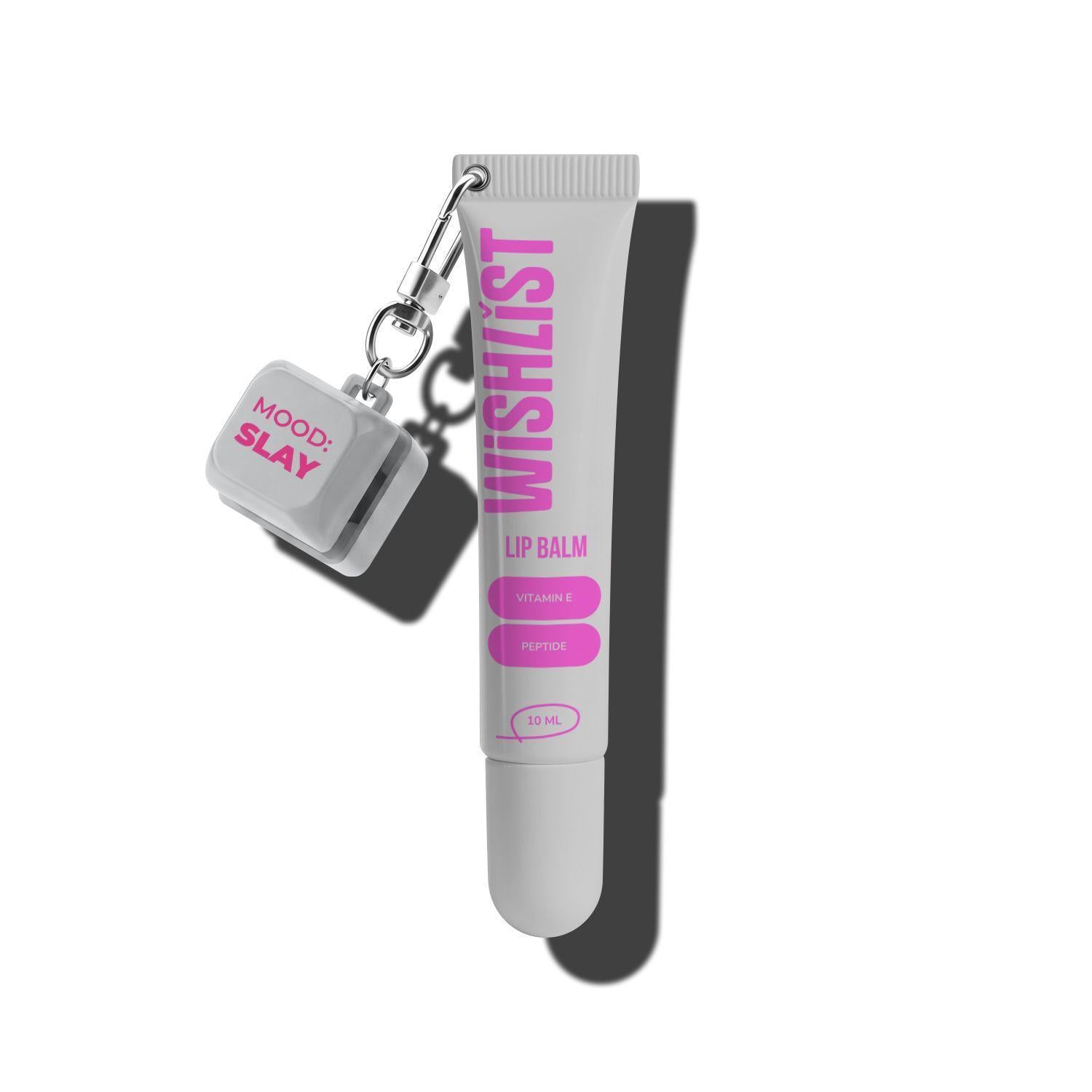 Бальзам-блиск для губ WISHLIST Crystal Sorbet 10 мл та брелок ''Mood: Slay'' (WL-03-775)
