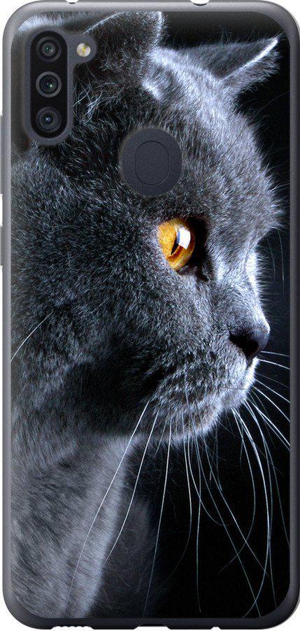 Чехол на Samsung Galaxy M11 M115F Красивый кот (3038u-1905-42517) Чехол на Samsung Galaxy M11 M115F Красивый кот (3038u-1905-42517)