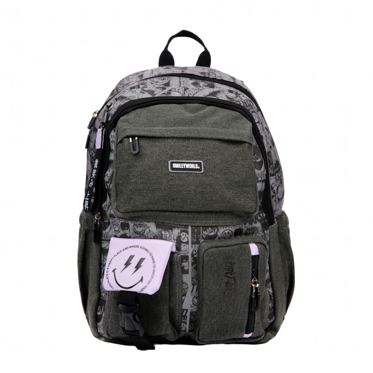 Рюкзак шкільний YES Anime Smiley World TS-43 (559988) Рюкзак шкільний YES Anime Smiley World TS-43 (559988)