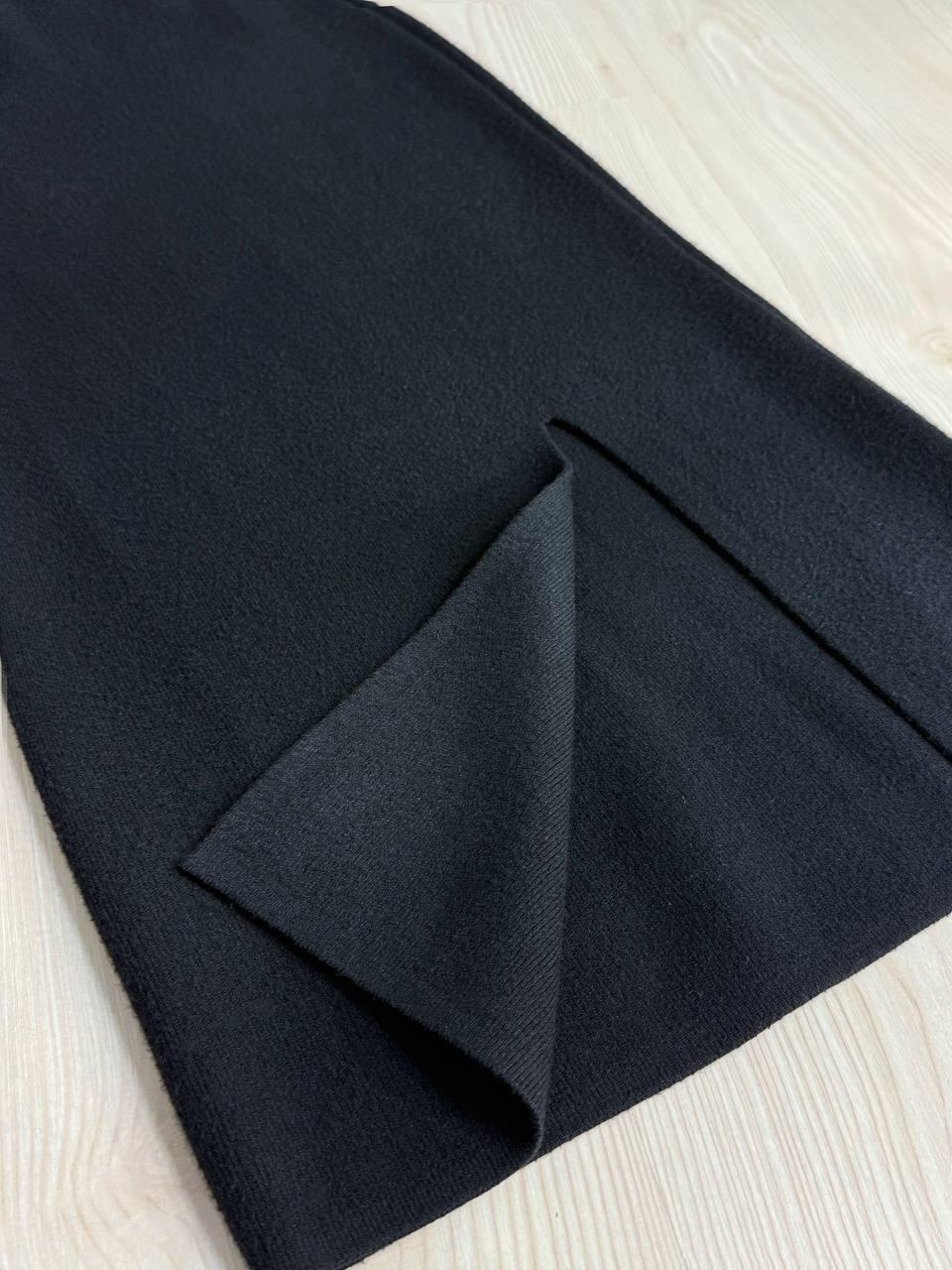 Спідниця жіноча MY FASHION 6808-80 в’язана з розрізом середня довжина One Size Чорний (5788) - фото 3 Спідниця жіноча MY FASHION 6808-80 в’язана з розрізом середня довжина One Size Чорний (5788) - фото 3